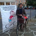 Dario Bellini di Latina in bicicletta