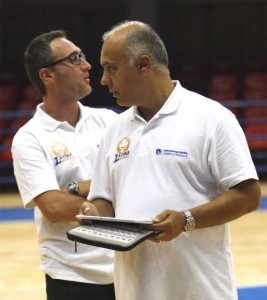 Coach Luigi Garelli (foto e testi Latina Basket)