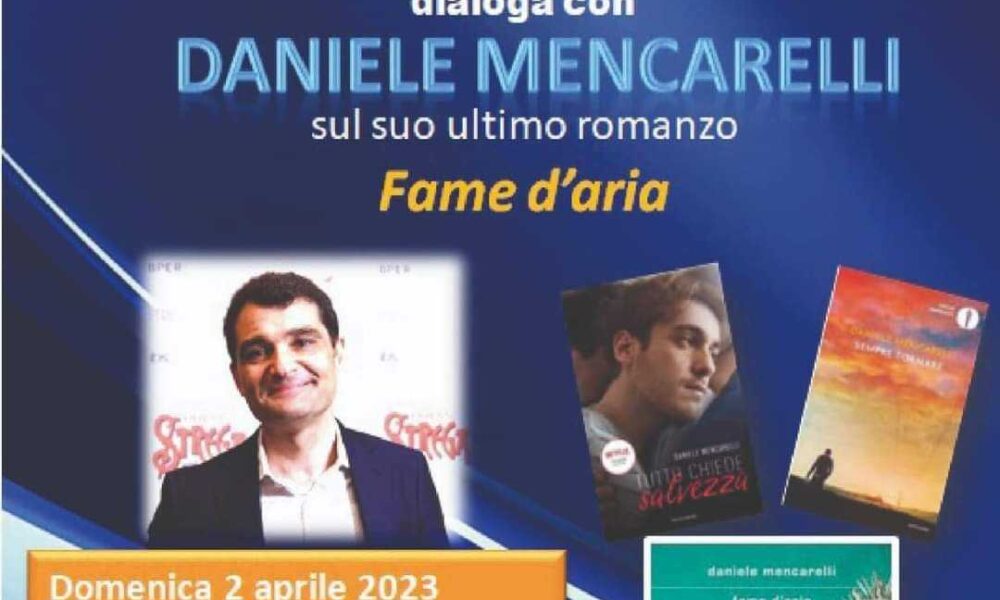 Giornata Autismo, Daniele Mencarelli a Minturno con “Fame d'Aria” – Luna  Notizie – Notizie di Latina